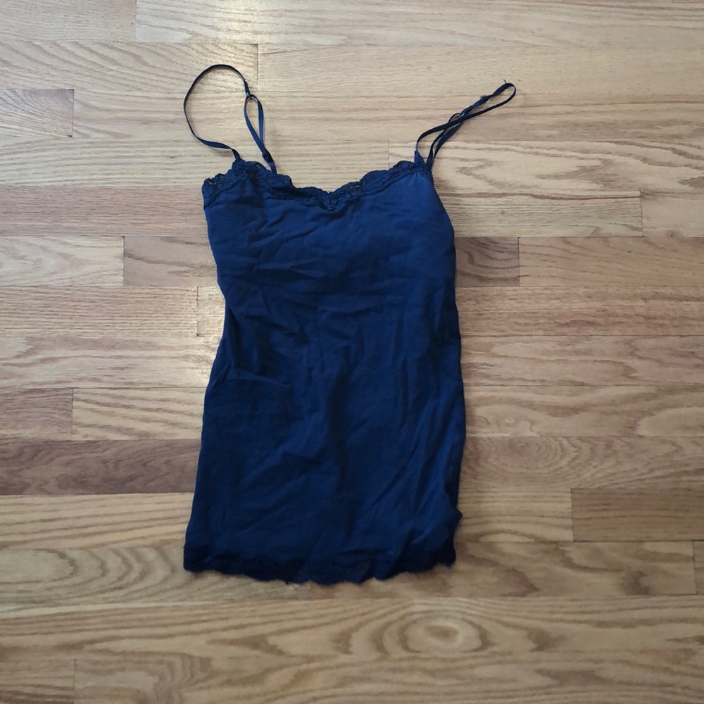 Navy Blue Tank Top